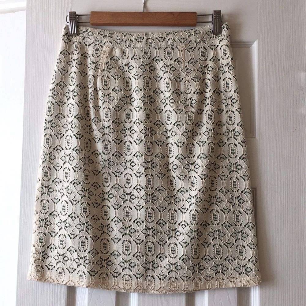 Anthropologie Crochet Skirt